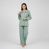Italian Sage Bow PJ Set