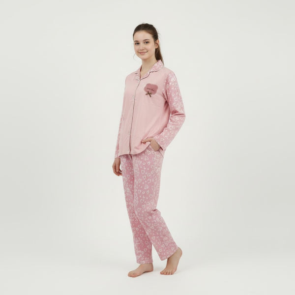 Korean Sweetie Heart PJ Set