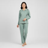 Italian Sage Bow PJ Set