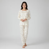 Korean Style Cherry Print PJ Set