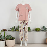 Sweet Escape Co-ord Set Blush Pink - mannequin front view showing full outfit