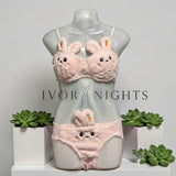 Plush Animal Lingerie Set – Bunny & Bear