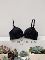 Ivory Nights padded bra in pink mauve color