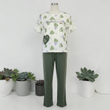 Sweet Escape Co-ord Set Olive - mannequin front view showing full outfit